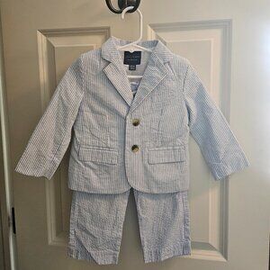 Janie and Jack Striped Suit 18-24 Months